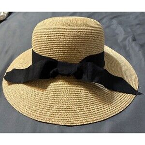 Furtalk hat straw medium paper cotton polyester